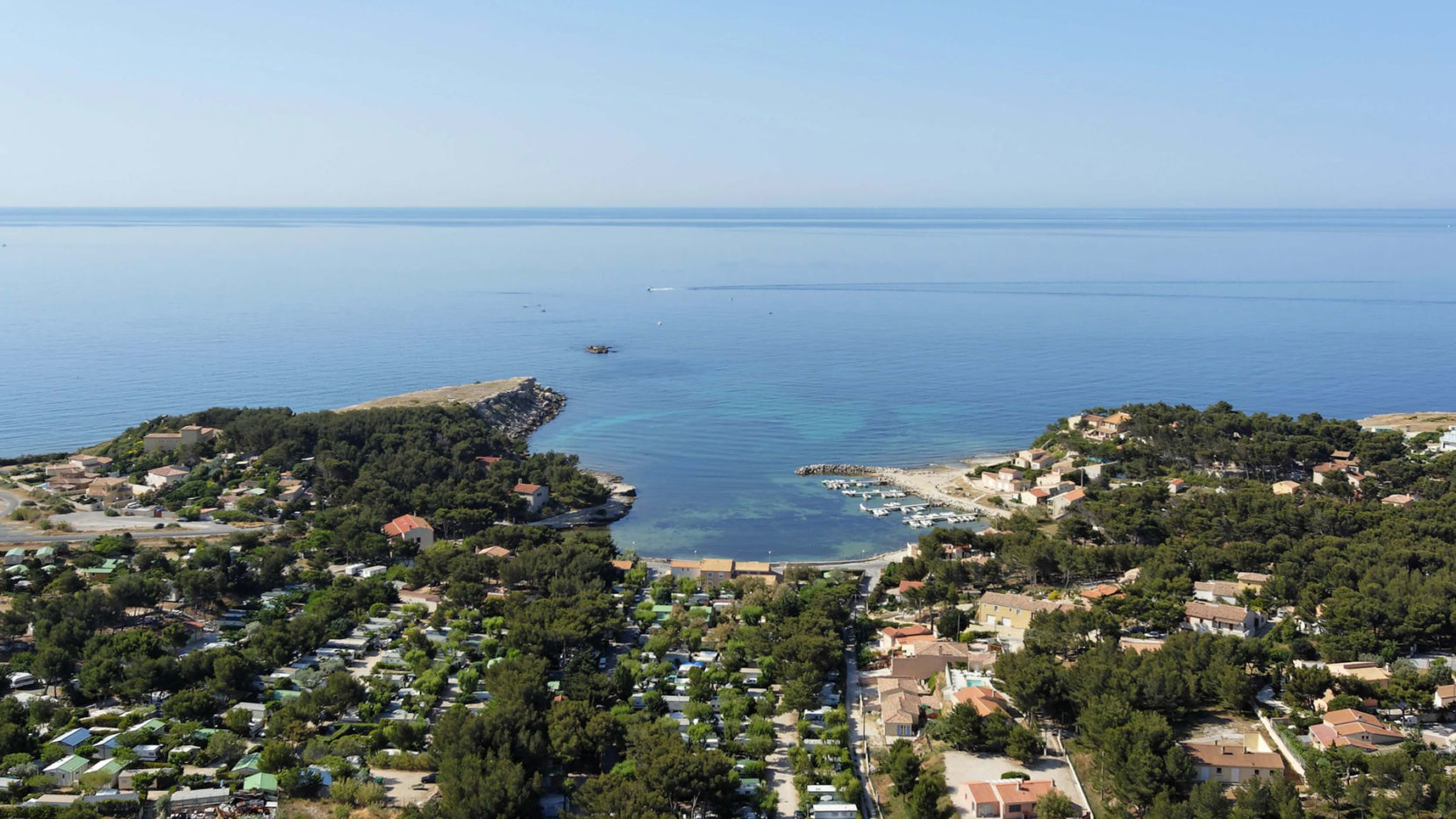 camping dans les calanques